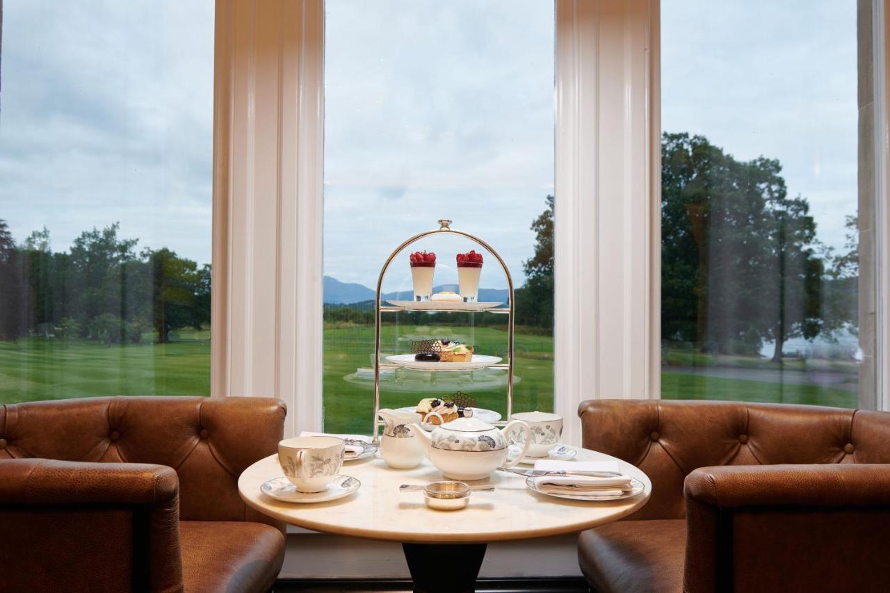 Cameron House On Loch Lomond Александрия Екстериор снимка Afternoon tea at The Manor
